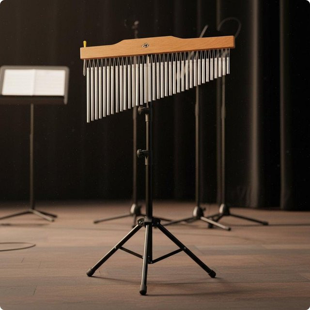 Binchi Klangspiel Klangstäbe Set, Klangschlaginstrument Tischglocken - Bild 1