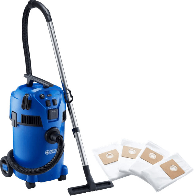 Nilfisk Multi II 30 T Staubsauger in Blau inklusive 4 Nilfisk Staubsaugerbeuteln - Bild 1