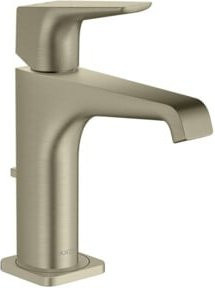 Hansgrohe Axor Citterio E Waschtisch-Einhebelmischer in gebürstetem Nickel mit Pop-up-Abfluss - Bild 1