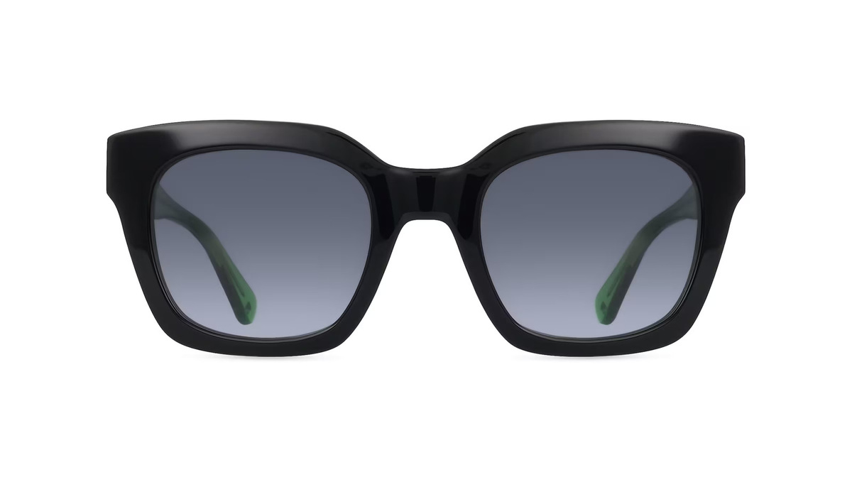 Kate Spade CAMRYN/S Sonnenbrille, Vollrand, Quadratisch, Acetat, Damen, grün - Bild 1