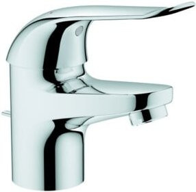 Grohe Waschtisch-Einhebelmischer Euroeco Special in Chrom mit Zugstangenablaufgarnitur - Bild 1