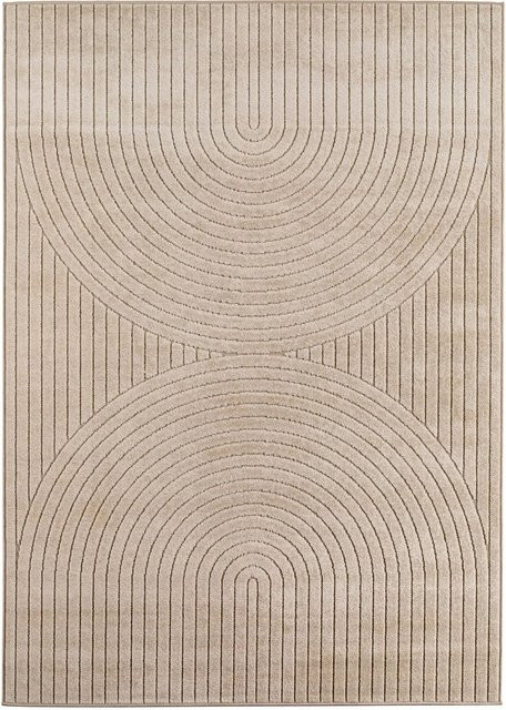 Ayyildiz Kurzflorteppich Nova in Beige mit Boho-Design, B/L: 80 x 250 cm - Bild 1