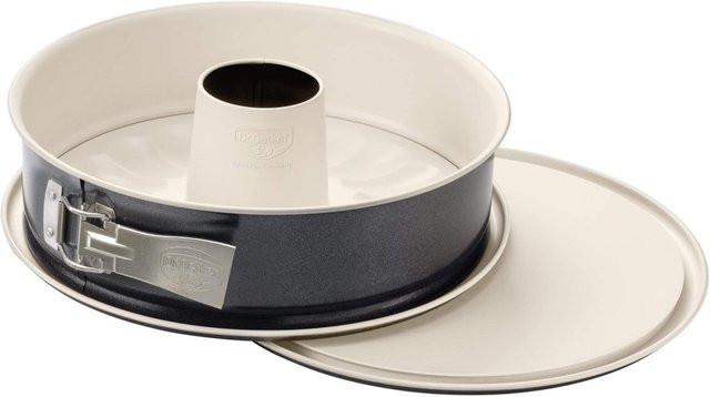 Dr. Oetker Springform Back-Trend mit Flach- und Rohrboden, Durchmesser: 26 cm, Antihaftbeschichtung - Bild 1