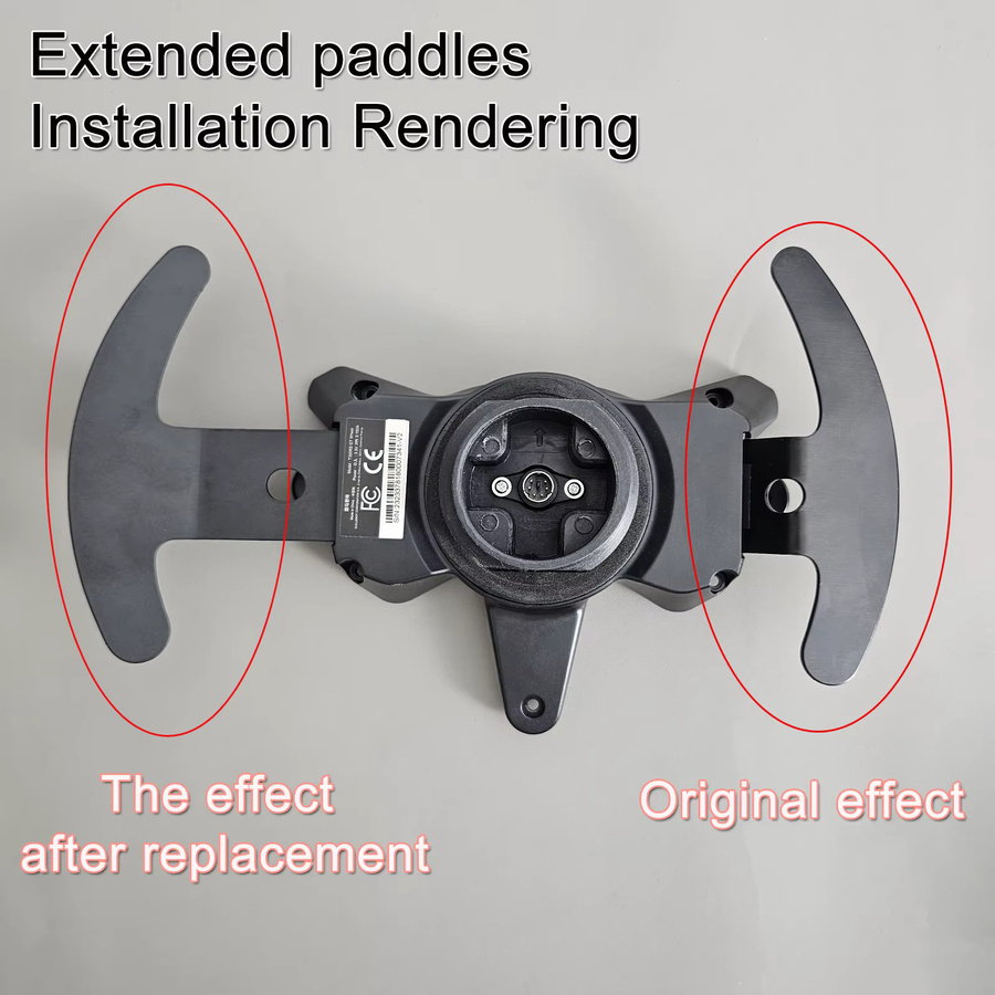 Thrustmaster Spiel-Lenkrad-Adapter für Simulator Basis-Modifikation in Schwarz für T300 RS GT Ferrari 599 TS-XW TSXW P310 R383 Zubehör - Bild 6