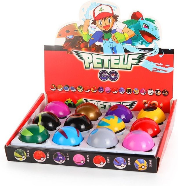 Bandai Pokémon Haustierpuppe, 12-teiliges Set, bunt - Bild 1