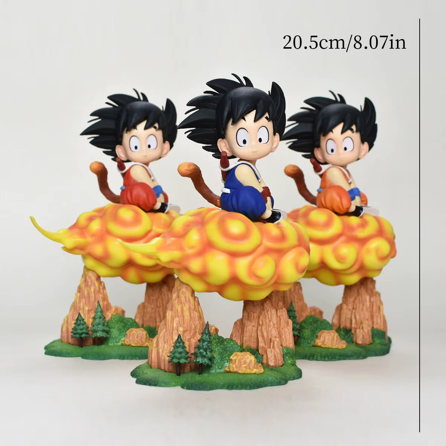 Bandai Anime Dragon Ball Z Goku Figur in Rot, Höhe: 20,5 cm - Bild 2