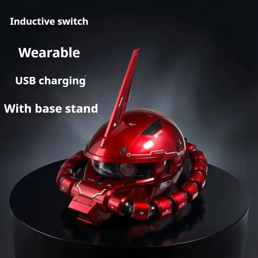 Bandai Zaku Helm, Actionfigur, Rot - Bild 4