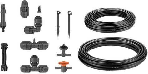 Gardena Micro-Drip-System Bewässerungs-Komplettset für Hochbeet oder Beet zur Bewässerung von bis zu 35 Pflanzen, 13mm Ø, Artikelnummer 13455-20 - Bild 1