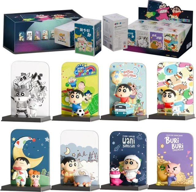 kucikuji Crayon Shin-chan Blind Box Acryl Alltagsszenen, Sammelfigur, Actionfigur - Bild 1