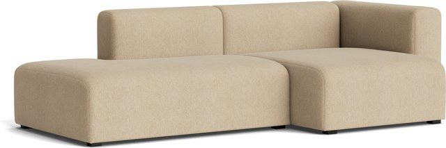 HAY Mags 2,5-Sitzer Sofa Kombination L-Form mit rechten Armlehnen in Beige - Bild 1