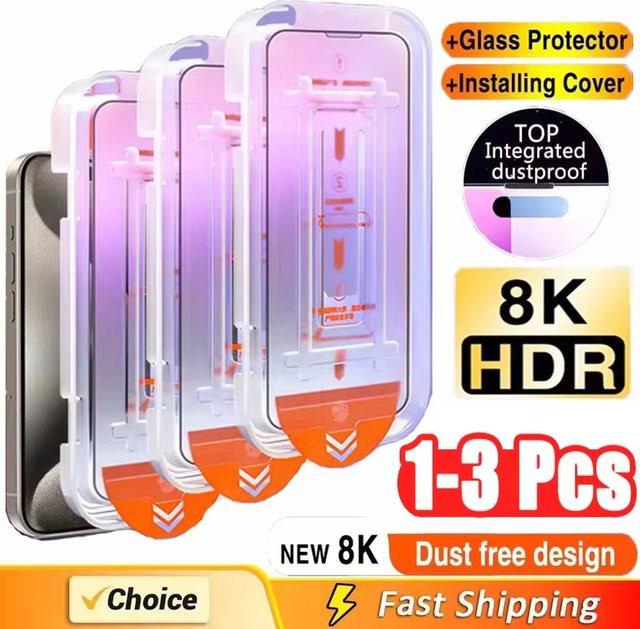 Samsung Displayschutzfolie mit oleophober Beschichtung in Transparent für A55 A54 A53 A34 A25 A32 A06 S23 FE S24 Ultra - Bild 1