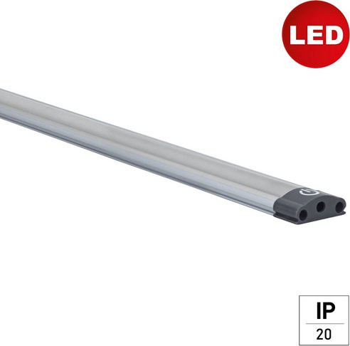 E2 LED-Lichtleiste LINK in Schwarz, 5,2 W, 690 lm, Aluminium-Panel für die Oberflächenmontage - Bild 1