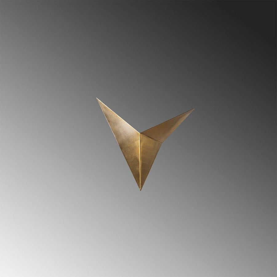 Opviq Wandleuchte Bird in Bronze aus Metall mit G9 Fassung, B/H/T: 5 x 34 x 5 cm - Bild 2