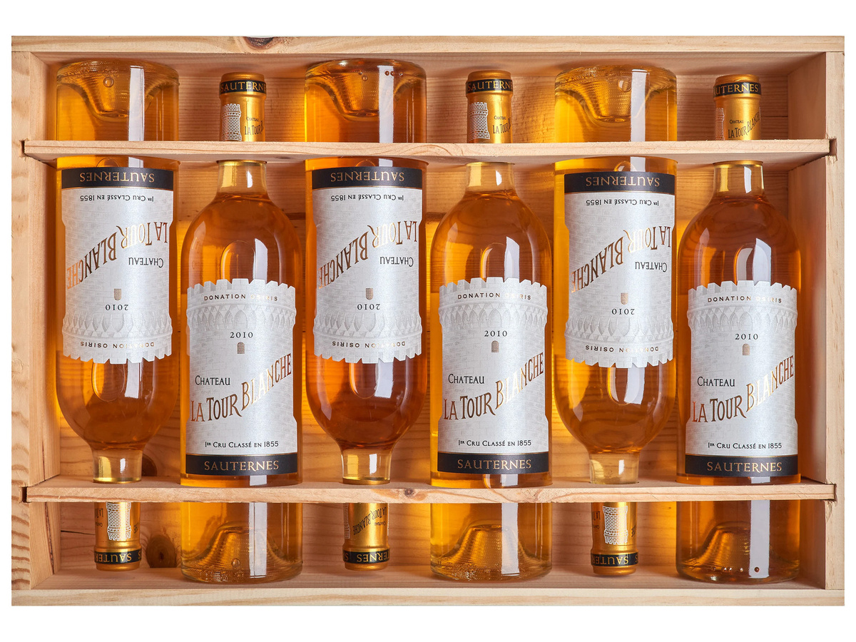 Château La Tour Blanche Sauternes AOC süß 2010 Dessertwein 6 x 0,75 l - Bild 2