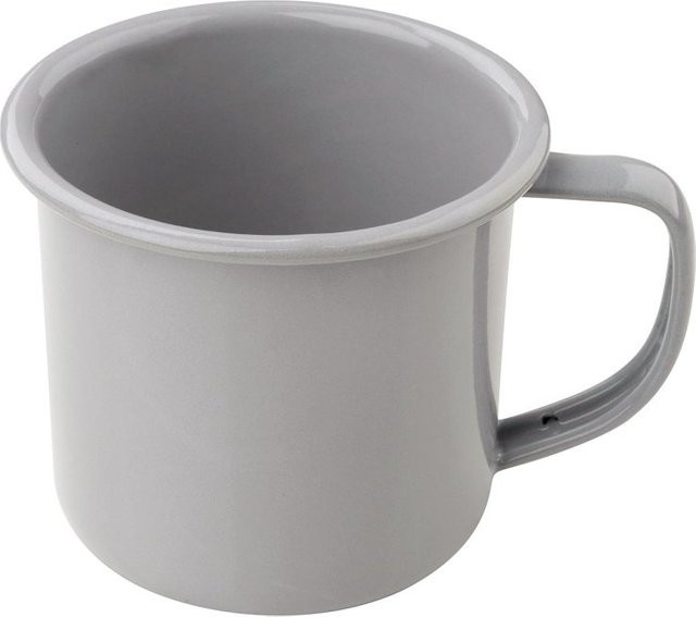 Fackelmann Emaille Tasse in Grau - Bild 1