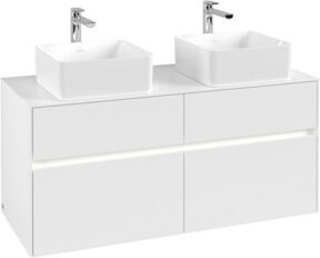 V&B Waschtischunterschrank Collaro in Weiß, B/H/T: 120 x 54,8 x 50 cm - Bild 1