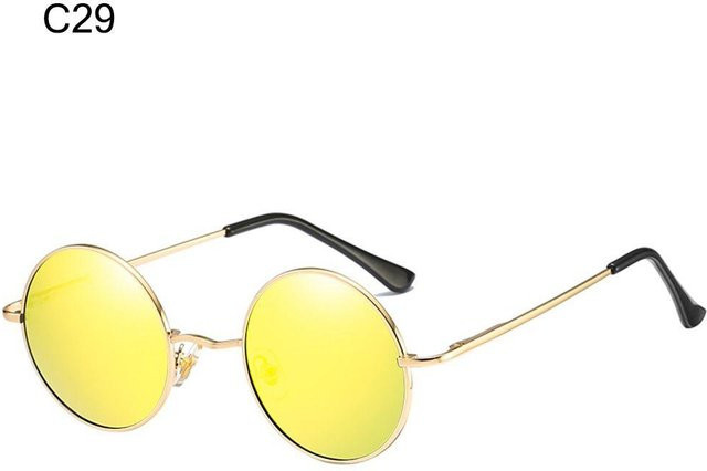 Yiran bag Sonnenbrille, rund, Metall, bunt, Unisex, polarisiert - Bild 1