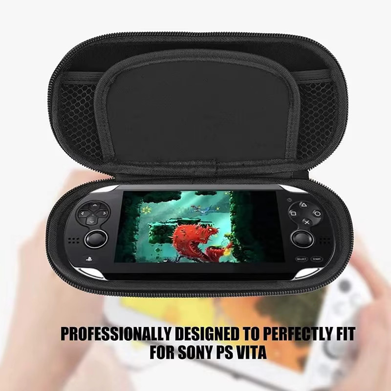EVA Anti-Shock Hard Case für Sony PS Vita PSV 1000 2000 Slim und SF2000 Handheld Spielkonsole in Schwarz - Bild 1