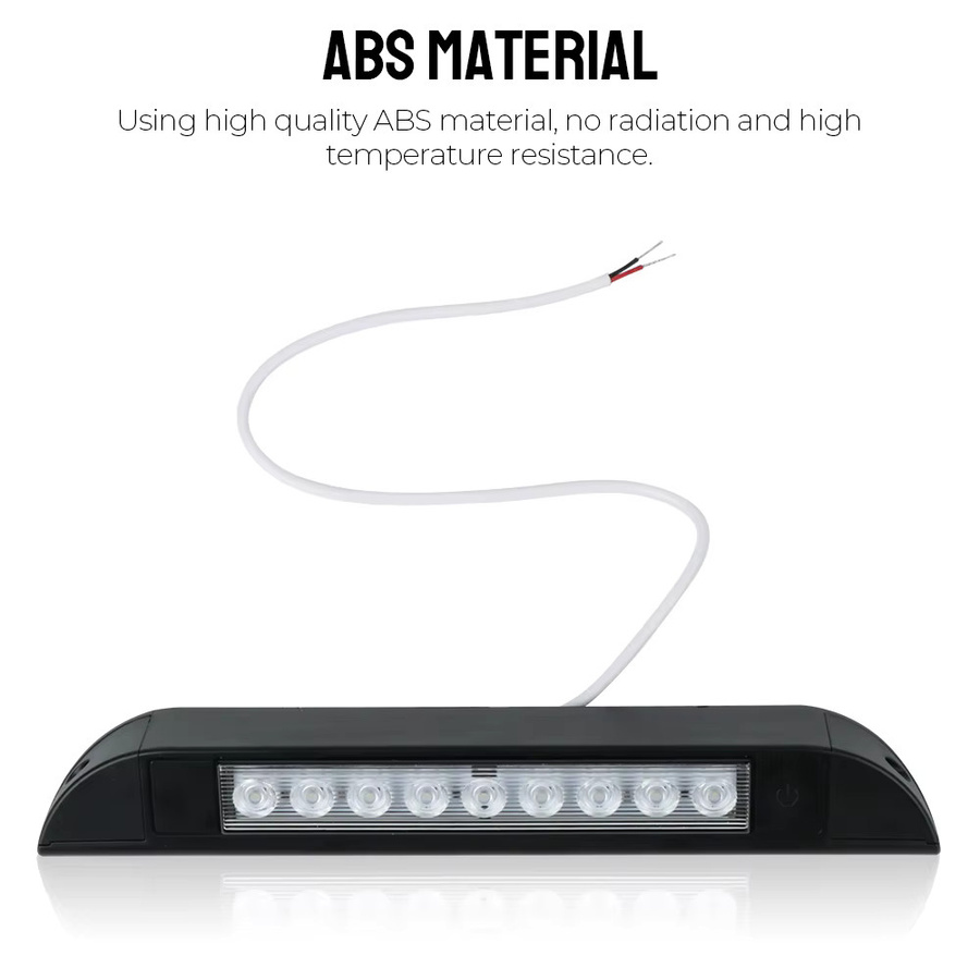 LED Deckenleuchte für Auto, RV und Yacht als Lichtleiste in Weiß mit 6000K Cool White, 12V - Bild 2