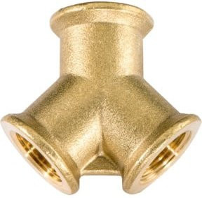Metabo Druckluftverteiler 2-leitig mit 3/8 Zoll Anschluss in Gold - Bild 1
