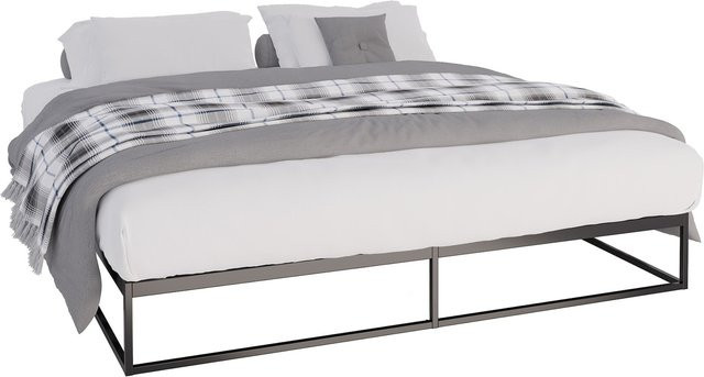 CLP Metallbett Scala mit Lattenrost in Schwarz Matt - Bild 1