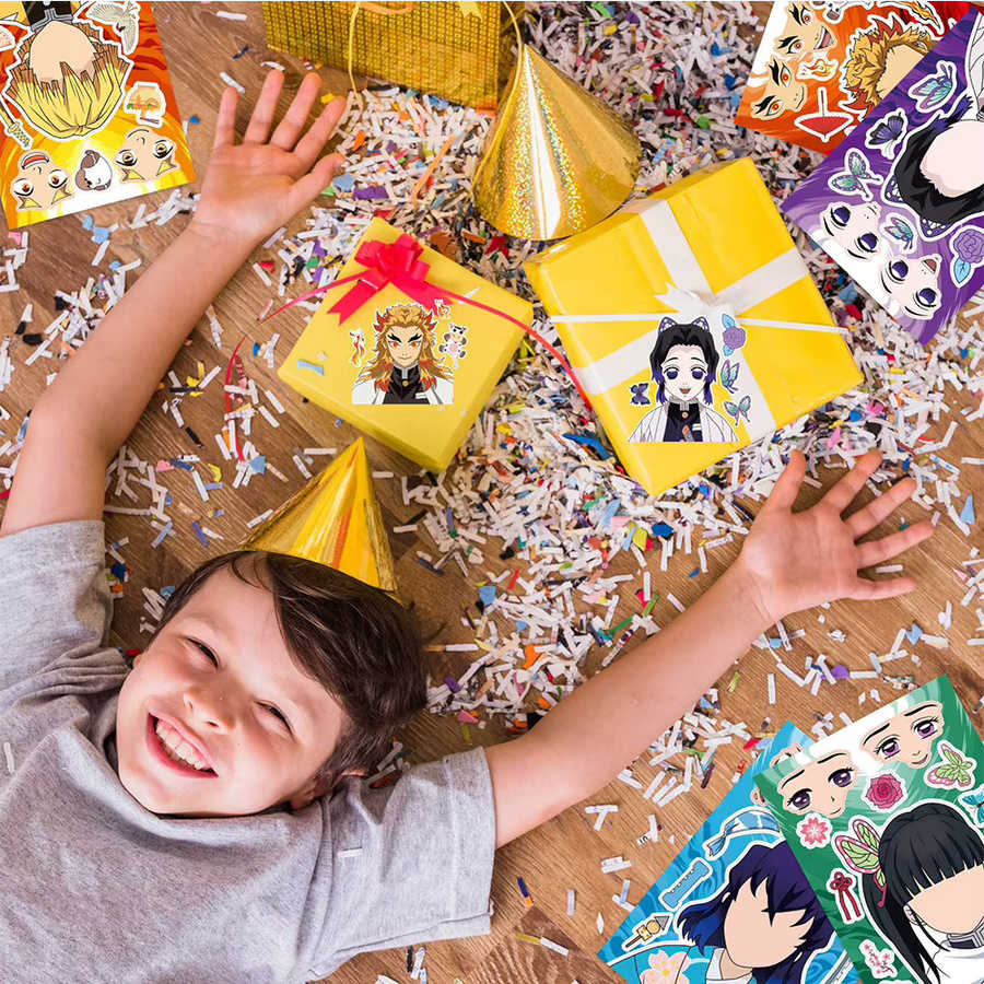 Bandai Anime-Dämonentöter-Puzzle-Aufkleber, Bunt / Mehrfarbig, Set / Bundle - Bild 4