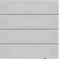 Gira KNX Tastsensor Komfort vierfach für Gira One und KNX mit Raumthermostat in Anthrazit oder Weiß - Bild 1
