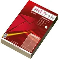 MAILmedia Faltentasche DIN C4 aus Kraftpapier ohne Fenster, selbstklebend, Braun und Rot, B: 32,4 cm, H: 22,9 cm, T: 5,0 cm - Bild 1