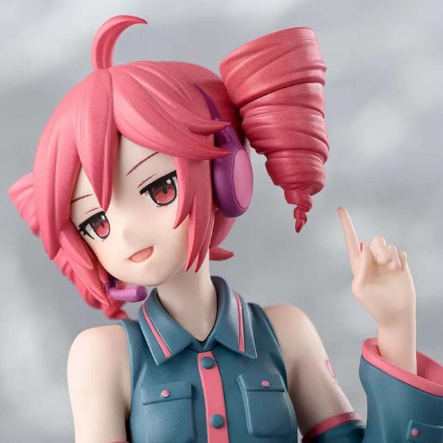 Bandai Kasane Teto Utau Chokonose Premium PVC Actionfigur, Anime-Figur, Kunststoff - Bild 1