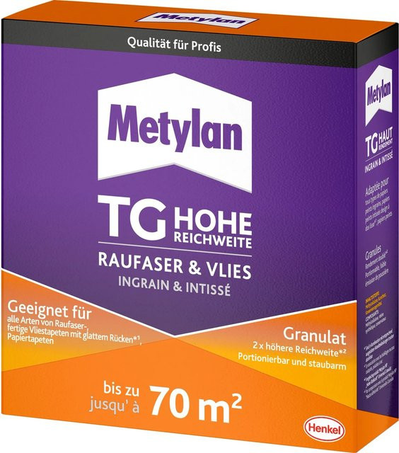 Metylan Raufaser und Vlies Granulat TG Hohe Reichweite, Transparent, 500 g - Bild 1