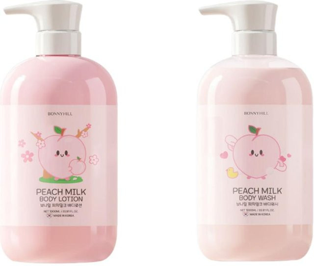 BONNYHILL Pfirsichmilch Körperlotion, 1000 ml, Unisex - Bild 1