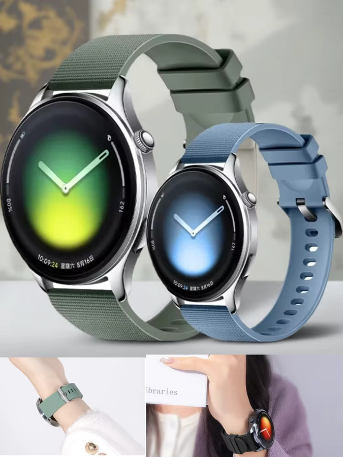 Xiaomi Uhrenarmband, Silikon, Schwarz, Unisex - Bild 7