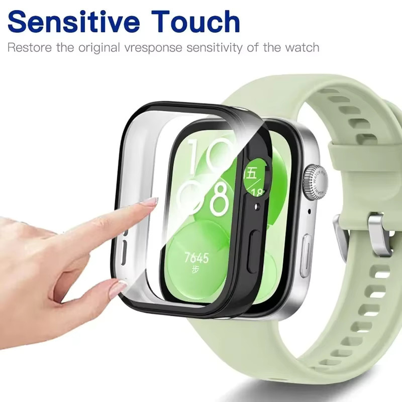 Jansin Displayschutzfolie für Huawei Watch Fit 5 Pro, TPU, transparent - Bild 2