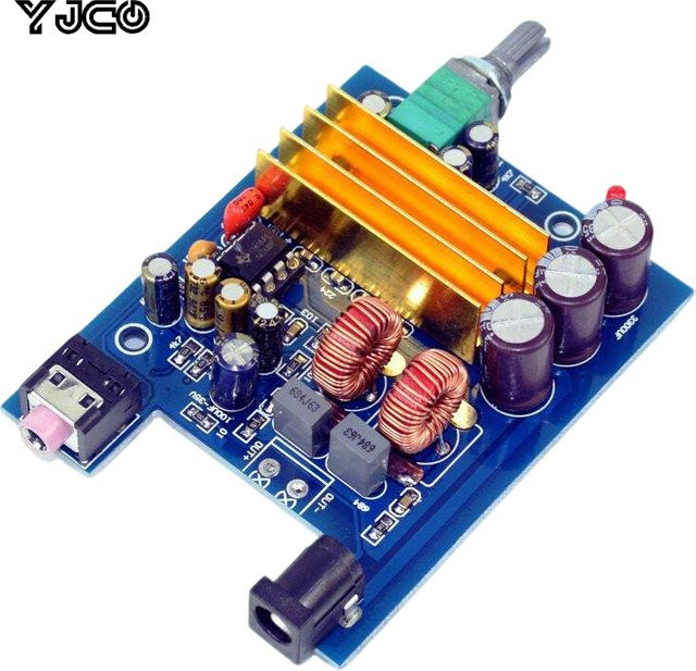 YJCO TPA3116 Subwoofer-Verstärkerplatine 100W Mono Audio-Leistungsverstärkermodul in Blau für DIY-Lautsprecher - Bild 1