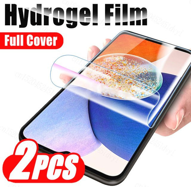 2er-Pack Hydrogel Displayschutzfolie für Samsung Galaxy A55 A56 A36 A26 A16 A35 A54 A15 A25 A34 A24 A14 A53 A33 A52 A13 transparent - Bild 1