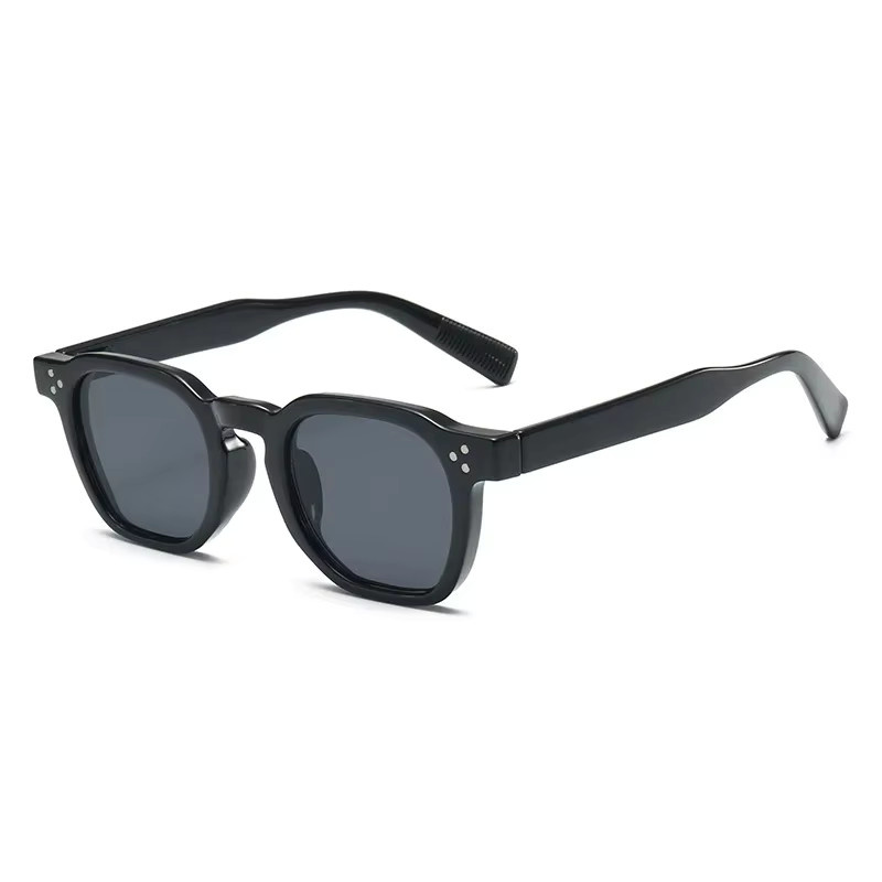 SNQP Sonnenbrille, oval, Vollrand, Kunststoff, Unisex, schwarz - Bild 2