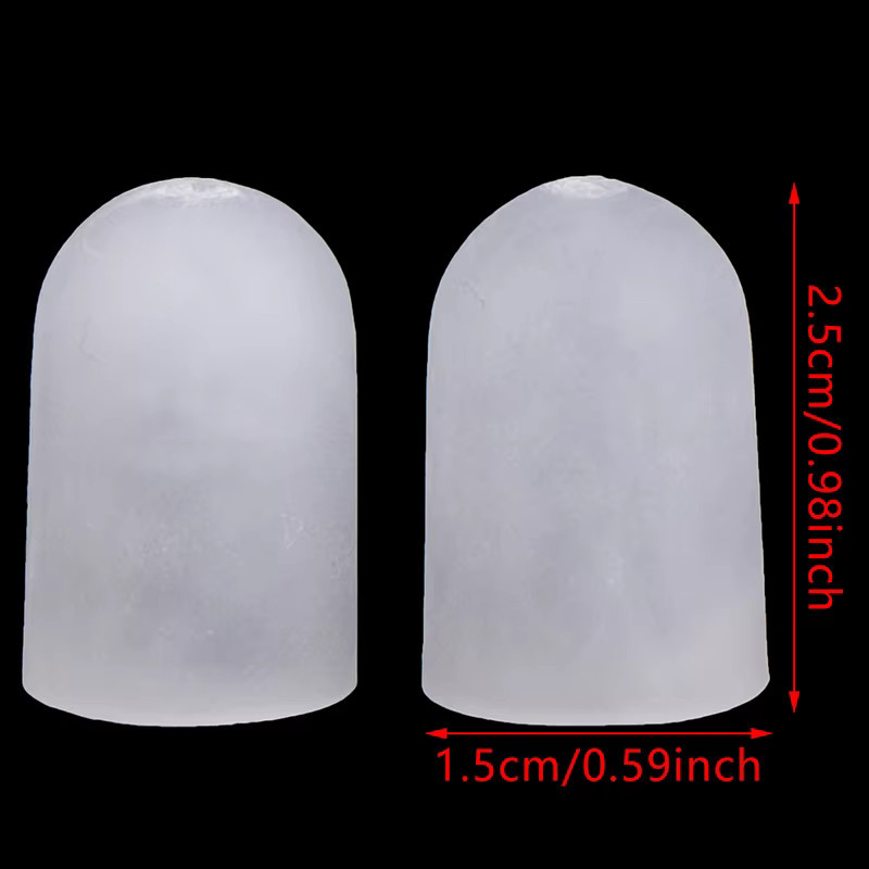 KuZHEN Silikon-Gel-Zehenhülsen gegen Hühneraugen und Blasen, 2 Stück - Bild 3
