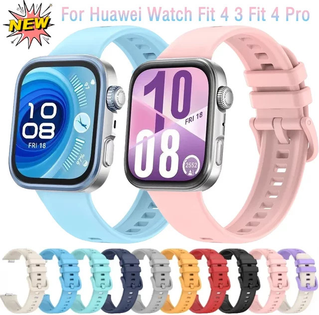 Huawei Uhrenarmband Silikon, bunt, Unisex - Bild 1