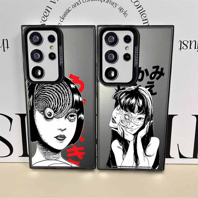 Bunte Anime Junji Ito Tomie Handyhülle für Samsung Galaxy S26 S25 S24 S23 S22 S21 S20 Ultra Plus FE - Bild 1