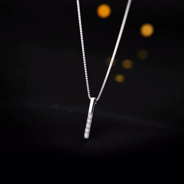 Lucky Star Jewelry Halskette Edelstahl, Schwarz, Zirkonia, Damen - Bild 1