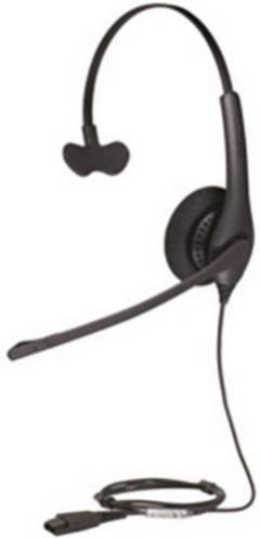 Jabra BIZ 1500 On-Ear Headset kabelgebunden Mono Schwarz mit Mikrofon-Rauschunterdrückung - Bild 1