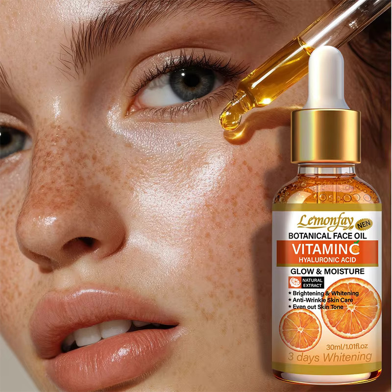 Lemonfay Vitamin C Botanisches Gesichtsöl, 30 ml, mit Hyaluronsäure - Bild 3