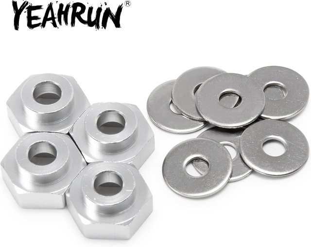 YEAHRUN Sechskant-Adapter, Radsechskant, 12 mm Umwandlung, 17 mm Verlängerungssäule, Axial Zubehör - Bild 1