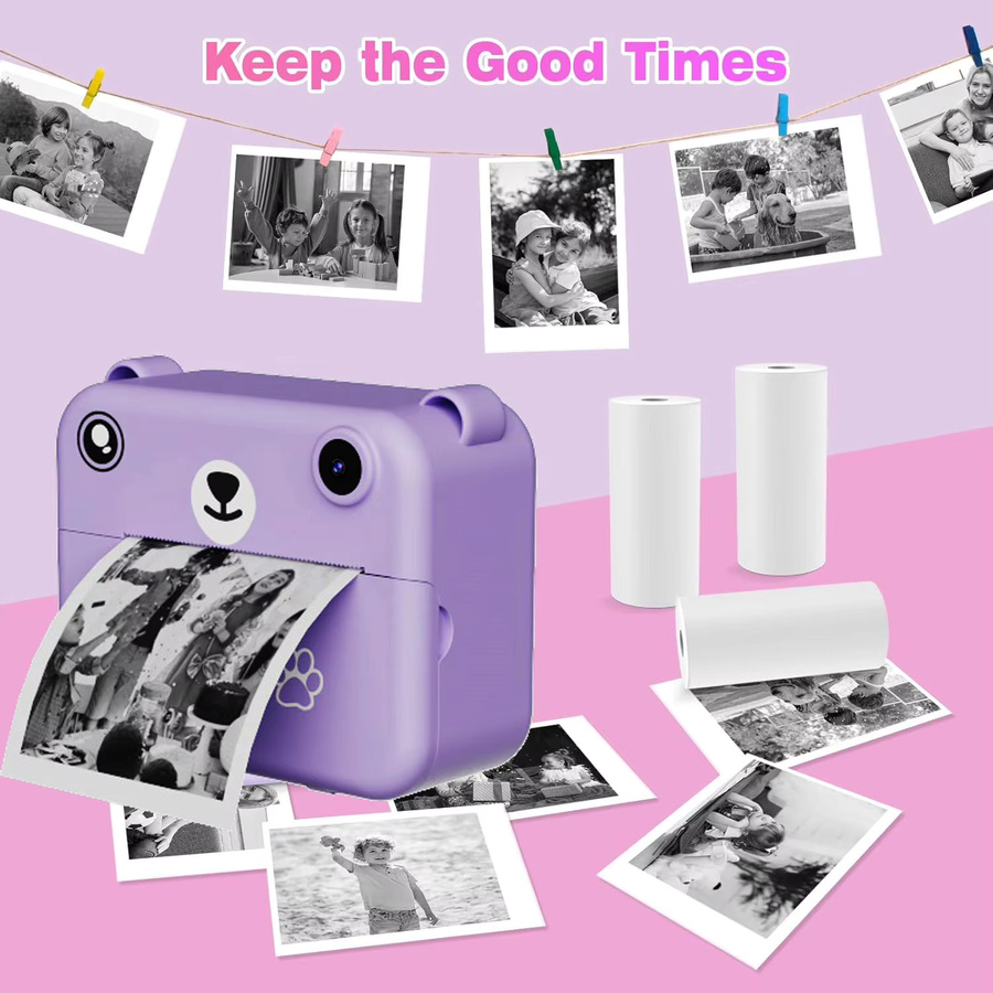 5 bis 10 Rollen Thermopapier für Instant-Kameras und mobile Drucker, weiß, 57 mm Breite - Bild 2