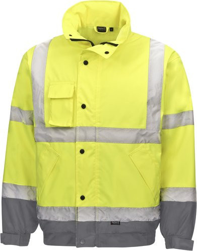 Safety and more Warnschutzparka aus Polyester in Gelb, Größe XL - Bild 1