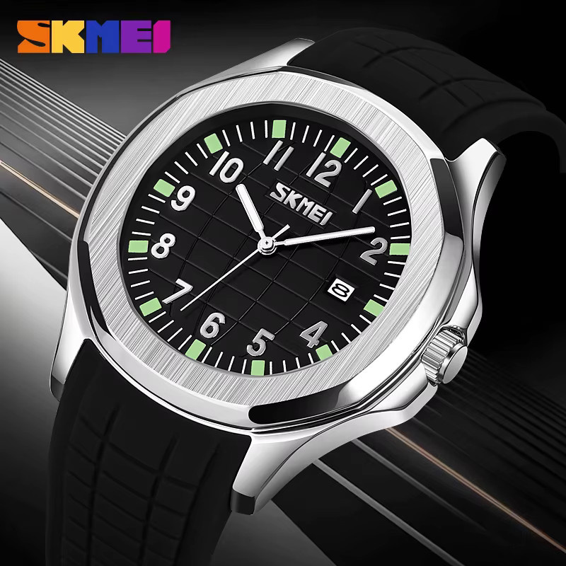Skmei Armbanduhr, Quarzwerk, Silikon, Herren - Bild 1