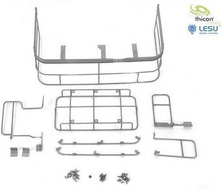 Thicon Models 58317 Geländer-Set aus Edelstahl im Maßstab 1:14 - Bild 1