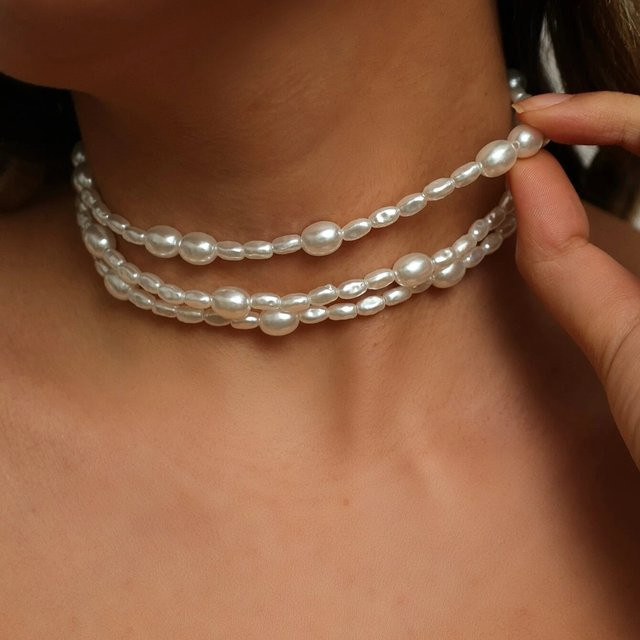 bls-miracle Halskette, Perle, Damen, Hochzeit - Bild 1