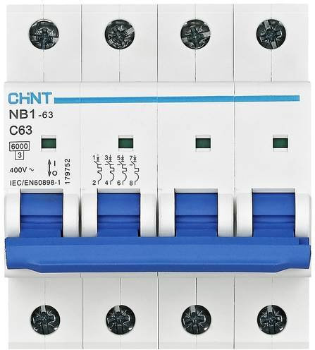 Chint NB1-63 Leitungsschutzschalter 4-polig 32A 6kA - Bild 1