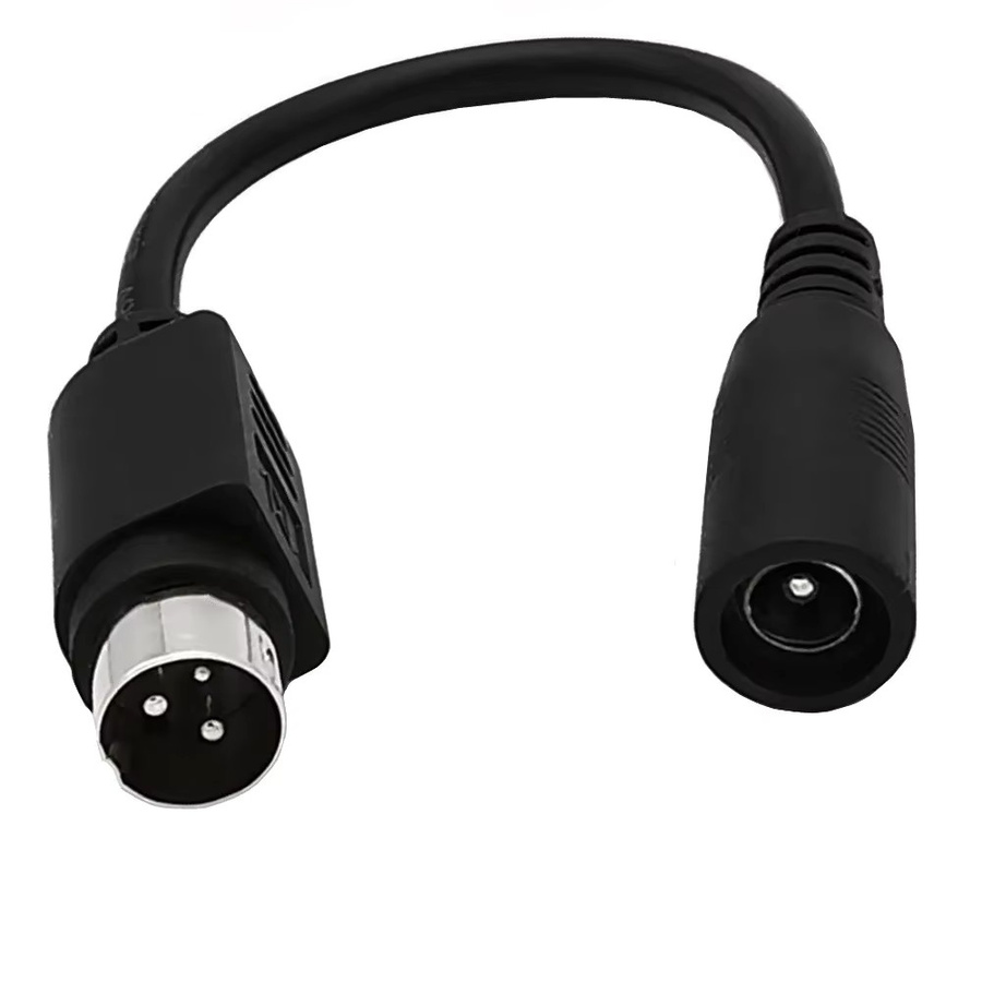 BSN DC-Buchse 5,5 x 2,1 mm zu 4-poligem Stecker Stromversorgungskabel in Schwarz für Sato TG-5011-19V-ES und TV-LCD-VCR - Bild 5